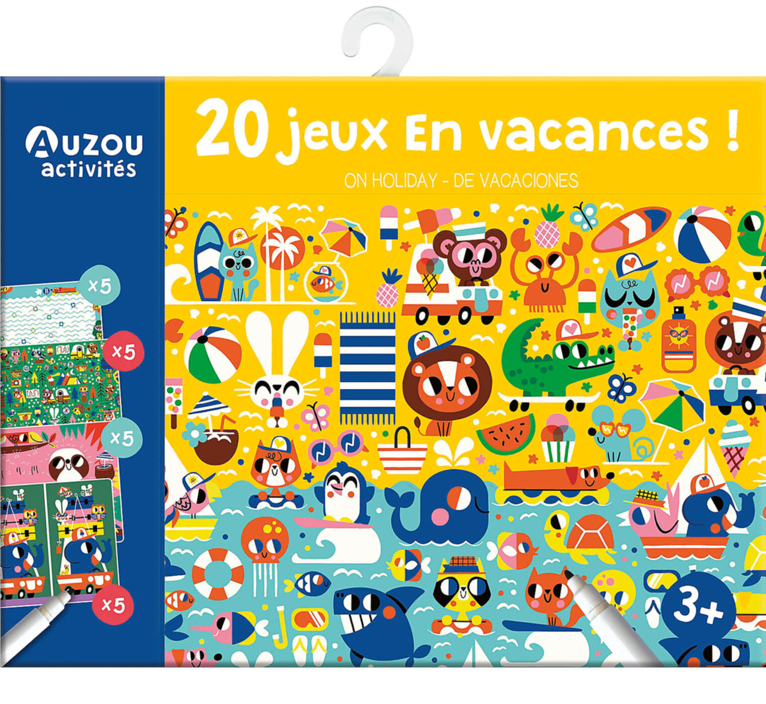 Ma Pochette De Jeux - 20 P'tits Jeux En Vacances ! Ma Pochette De Jeux - 20 P'tits Jeux En Vacances !