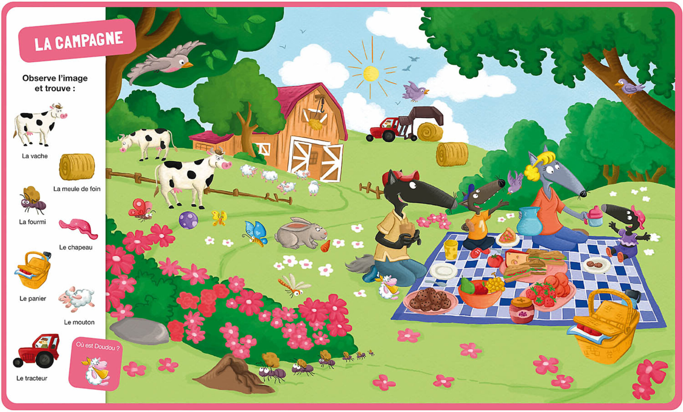 Cherche Et Trouve Des Tout-Petits - P'tit Loup - Vive La Nature !