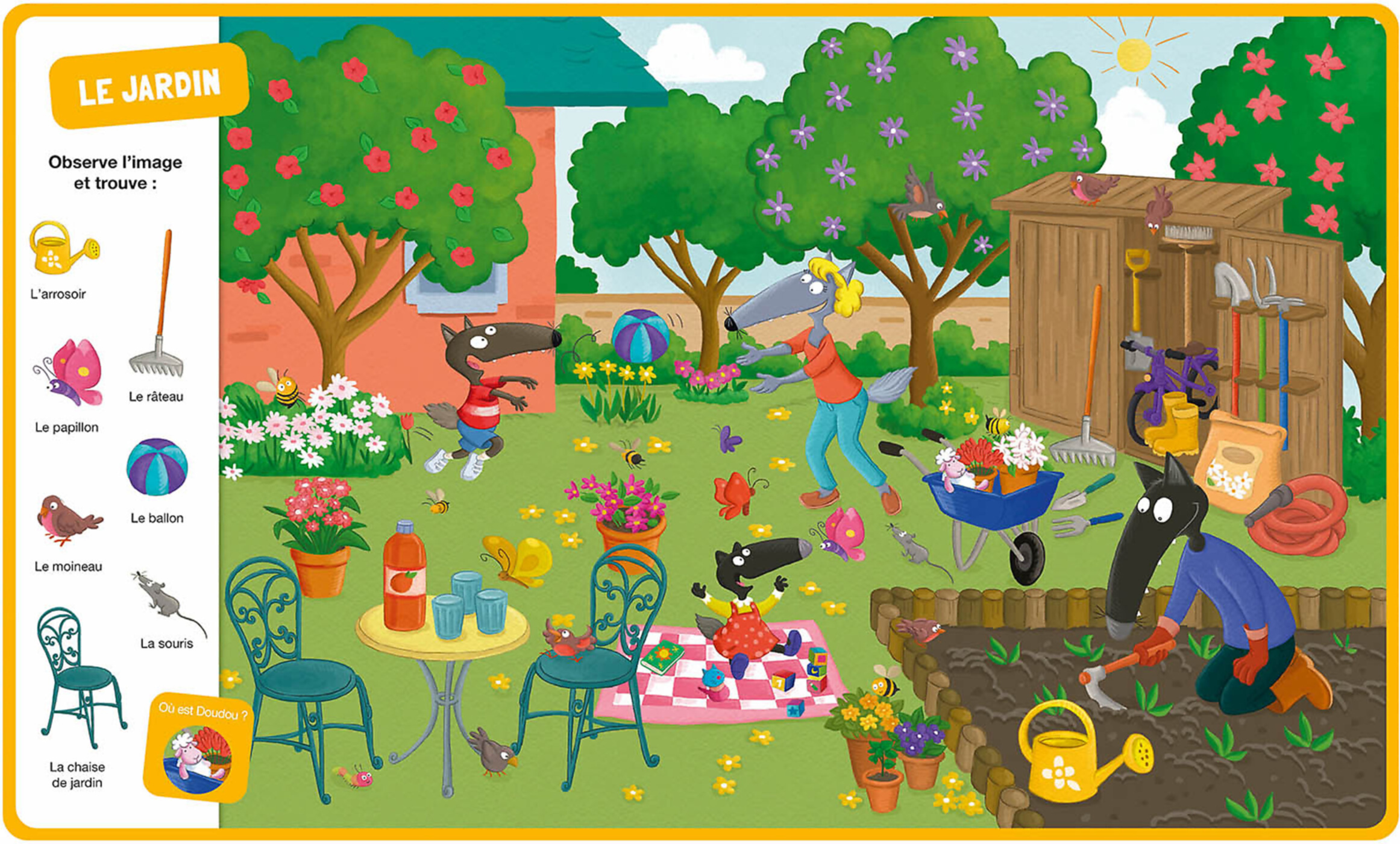 Cherche Et Trouve Des Tout-Petits - P'tit Loup - Vive La Nature !