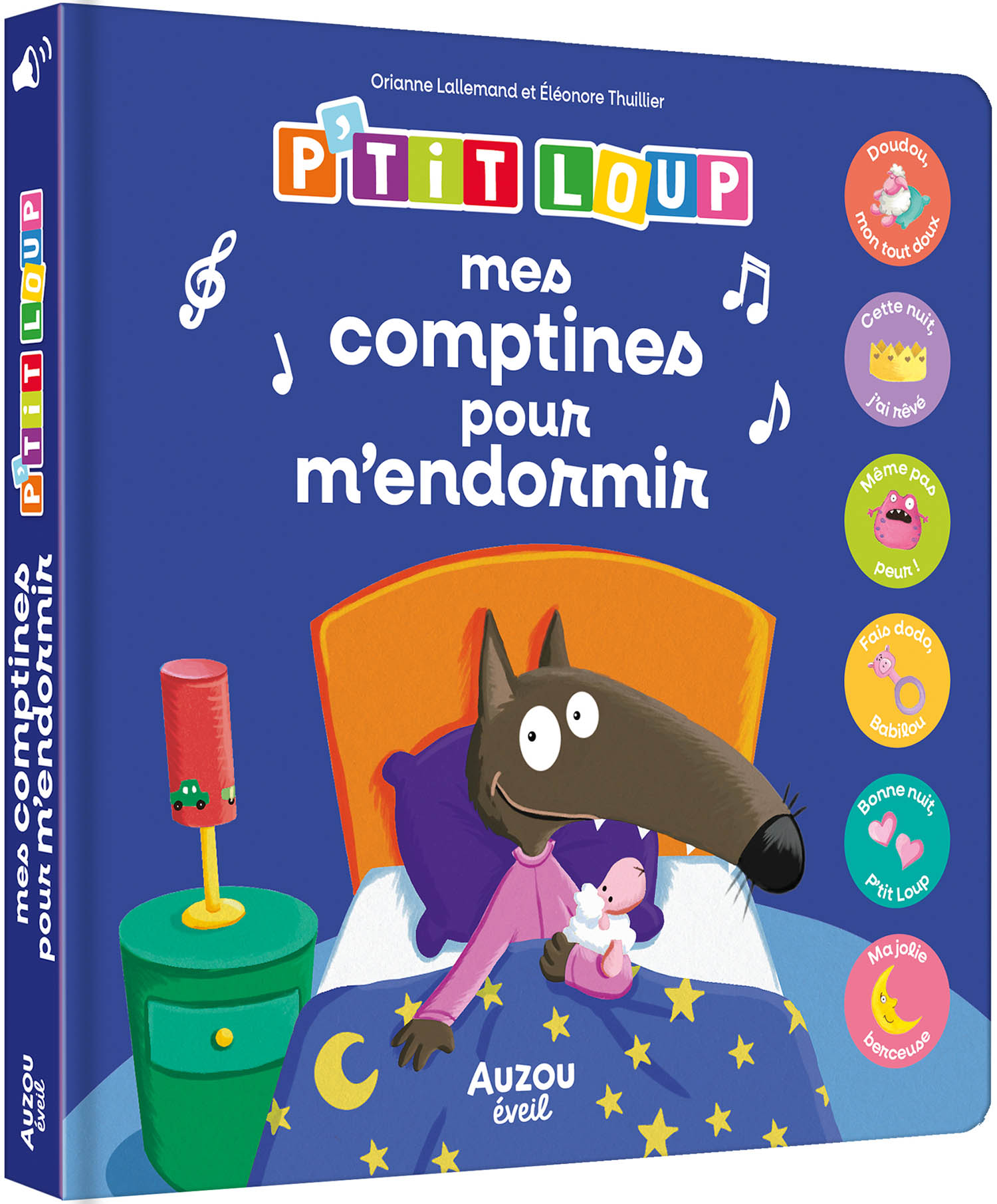 Mes Premiers Sonores - P'tit Loup - Mes Comptines Pour M'endormir