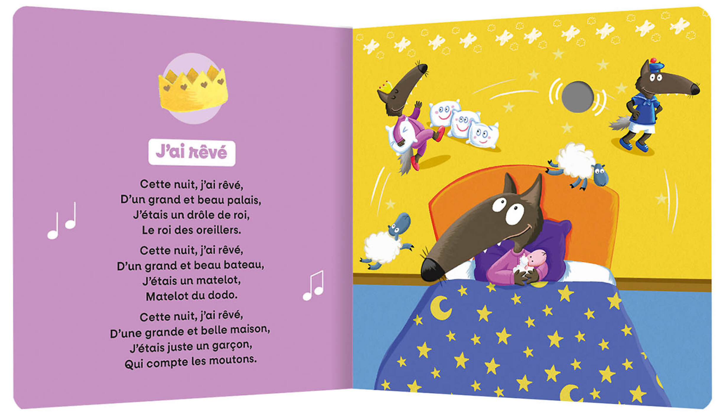 Mes Premiers Sonores - P'tit Loup - Mes Comptines Pour M'endormir