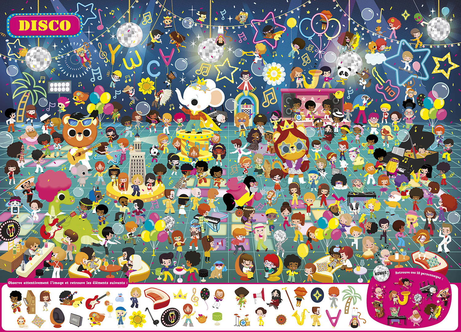 Cherche Et Trouve Géant - En Avant La Musique !