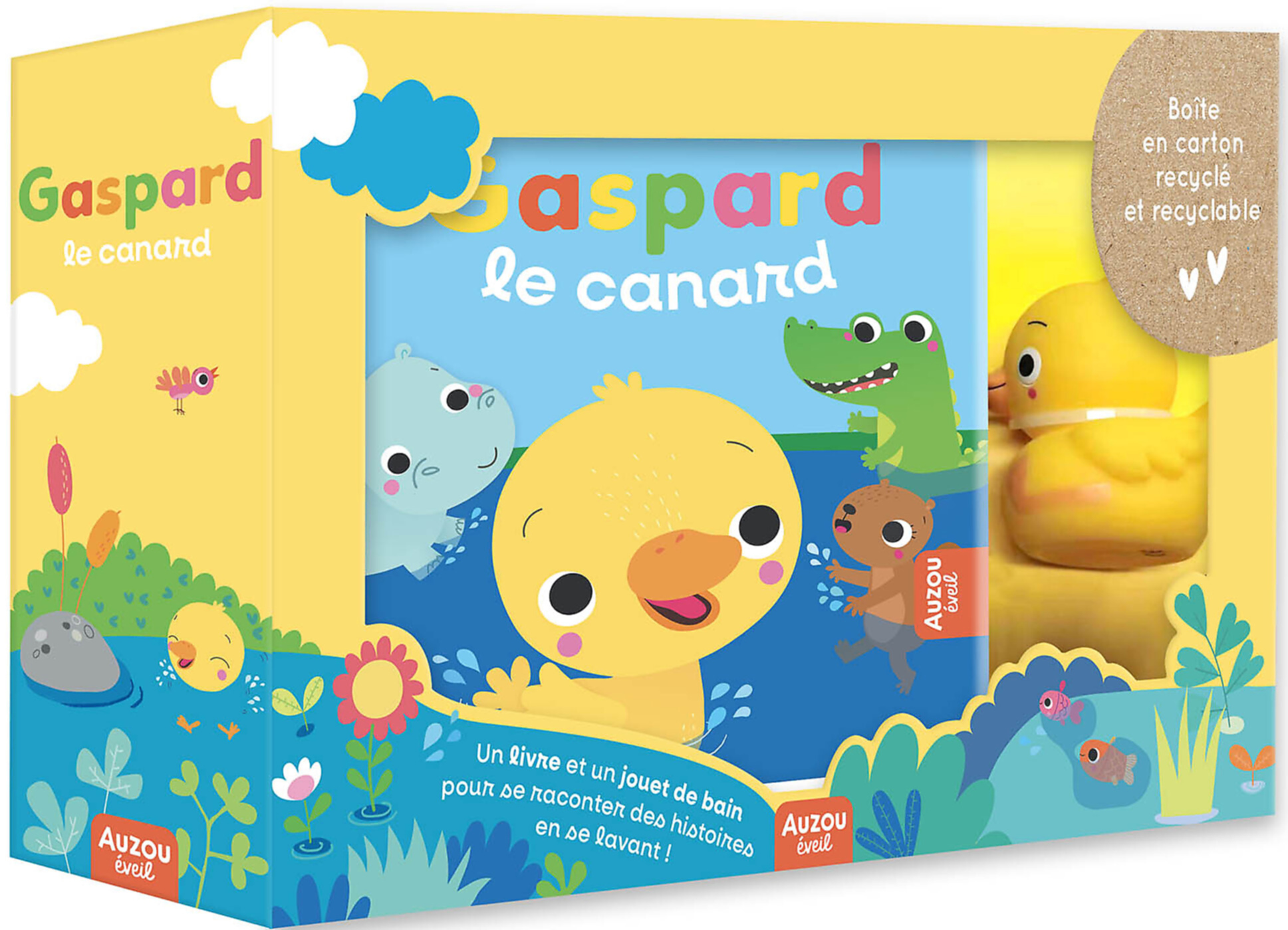 Mon Premier Livre De Bain - Gaspard Le Canard Mon Premier Livre De Bain - Gaspard Le Canard