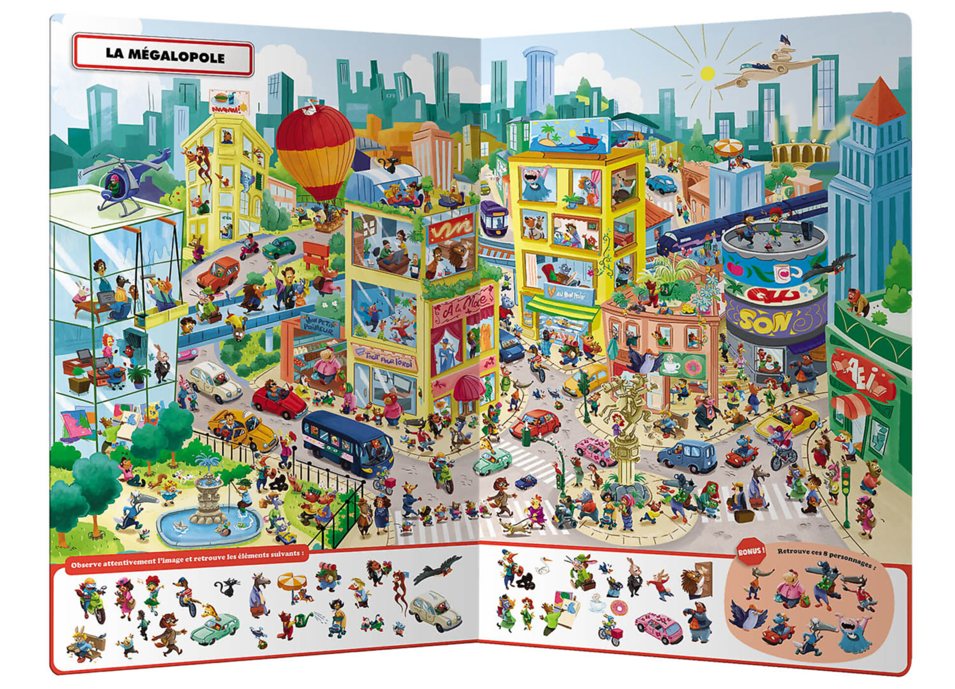 Cherche Et Trouve Géant - Loup - Autour Du Monde