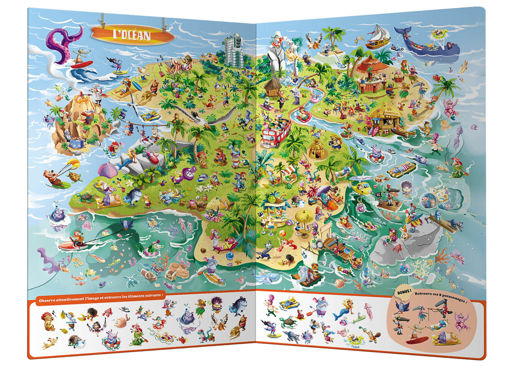 Cherche Et Trouve Géant - Loup - Autour Du Monde