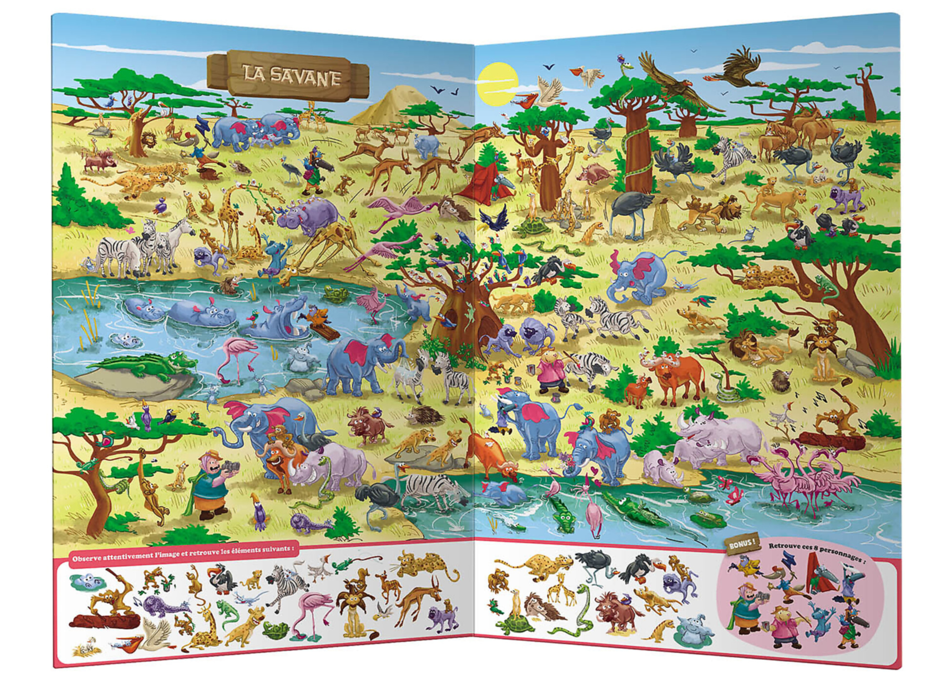 Cherche Et Trouve Géant - Loup - Autour Du Monde