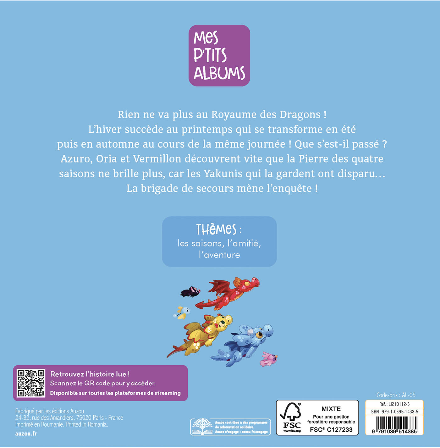 Azuro Et La Pierre Des Quatre Saisons