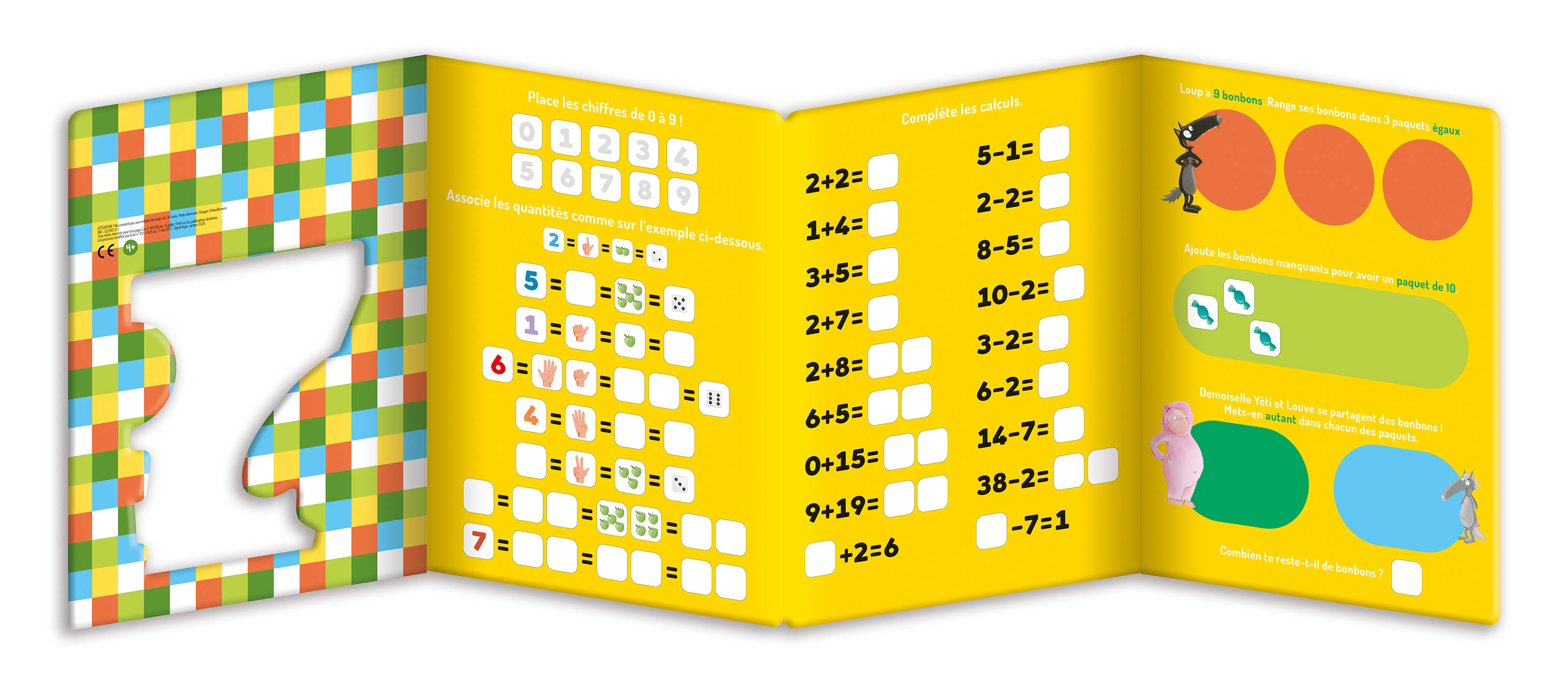 Mon Aventure Aimantée - Mes Premiers Chiffres Aimantés Loup Mon Aventure Aimantée - Mes Premiers Chiffres Aimantés Loup