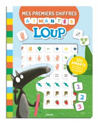 Mon aventure aimantée - Mes premiers chiffres aimantés loup
