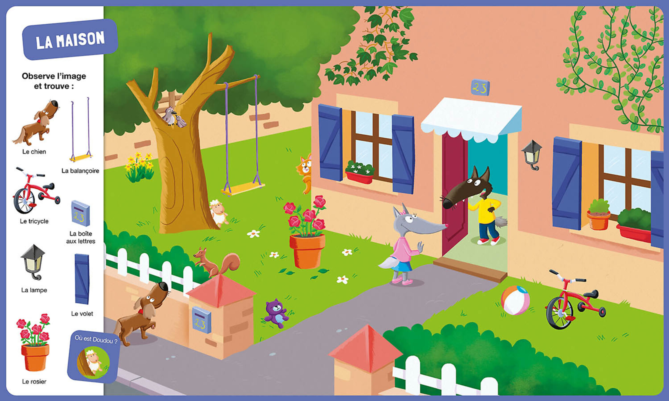 Cherche Et Trouve Des Tout-Petits - P'tit Loup - À La Maison