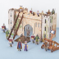 Mon Coffret D'artiste - Mon Fantastique Château Fort À Construire Mon Coffret D'artiste - Mon Fantastique Château Fort À Construire