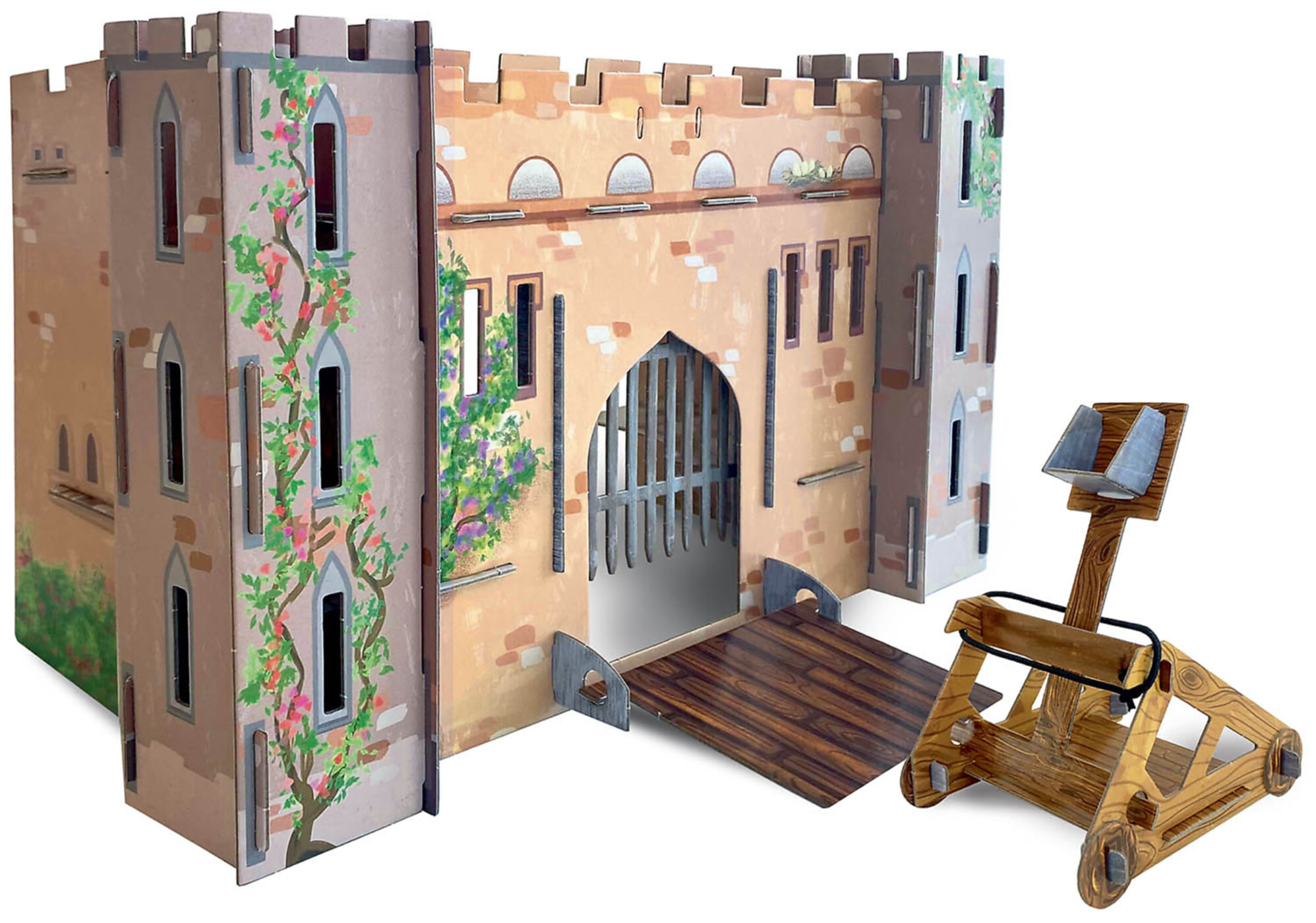 Mon Coffret D'artiste - Mon Fantastique Château Fort À Construire