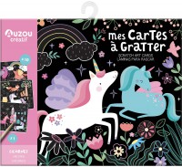 Ma pochette d'artiste - Mes cartes à gratter licornes Ma pochette d'artiste - Mes cartes à gratter licornes
