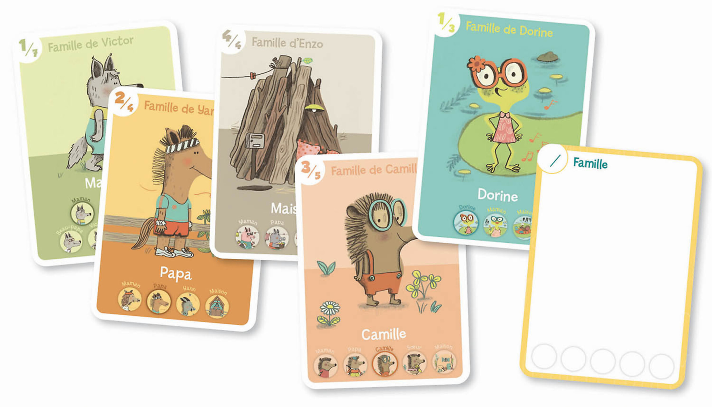 Jeu De Cartes - Jeu De 7 Familles