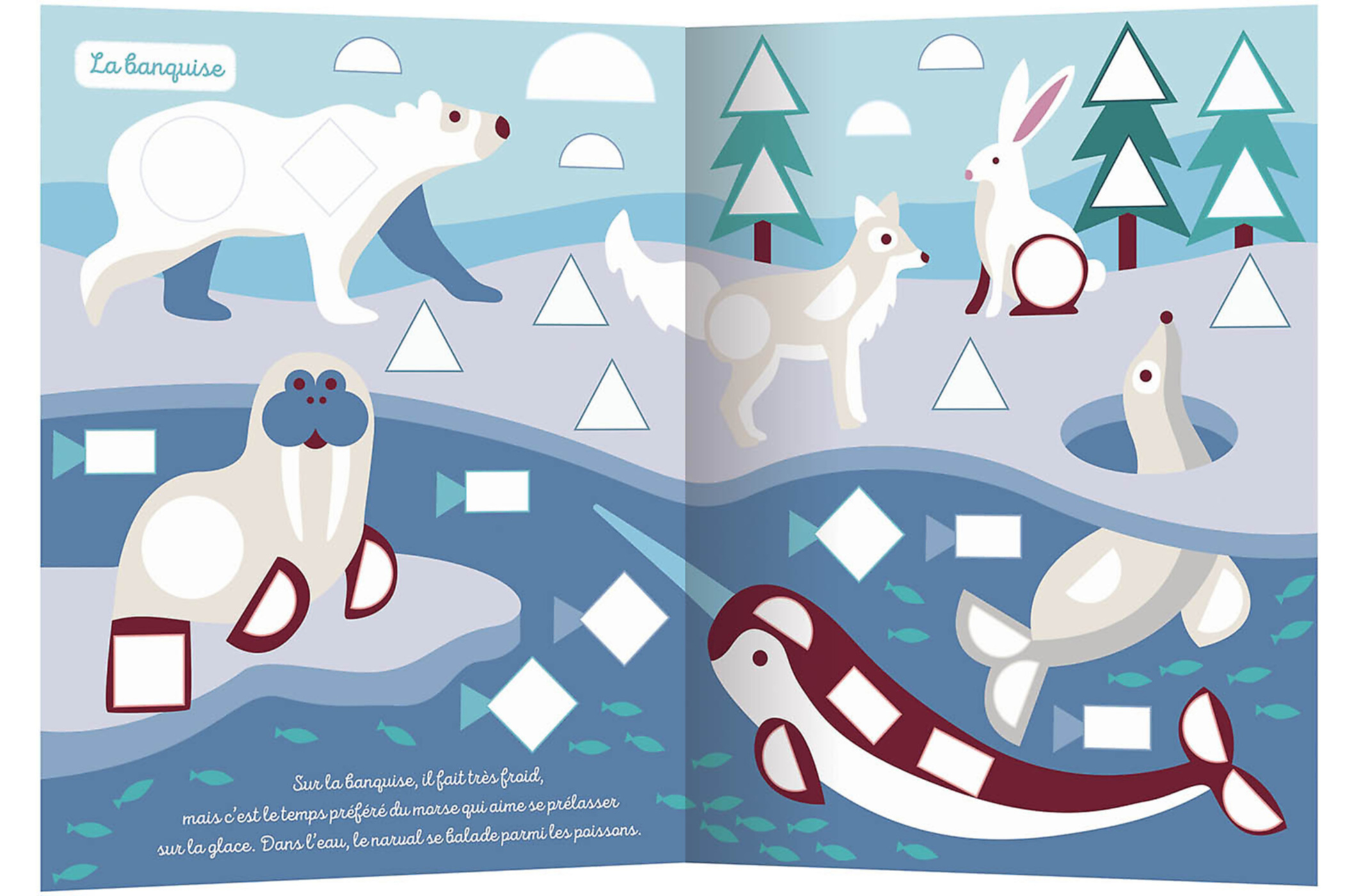 Mes Tout Premiers Autocollants - 500 Premières Gommettes Formes - Hiver