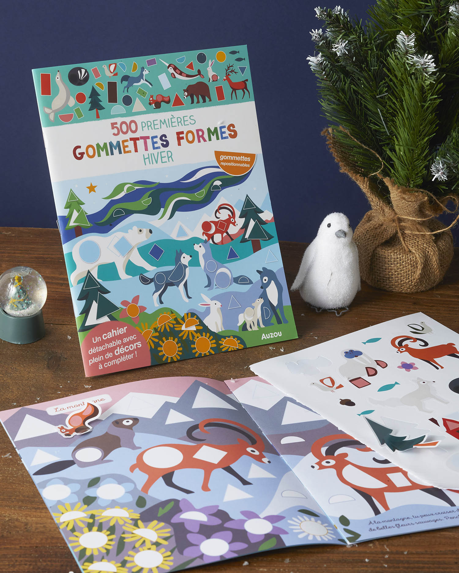 Mes Tout Premiers Autocollants - 500 Premières Gommettes Formes - Hiver