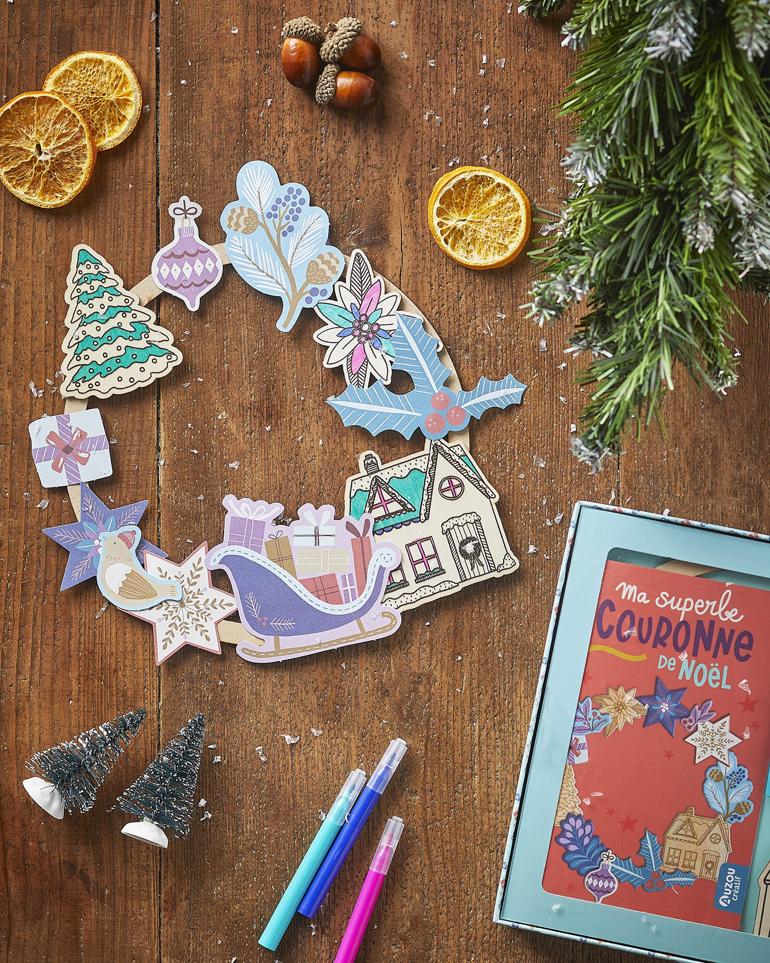 Ma Superbe Couronne De Noël