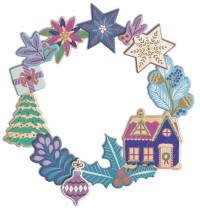 Ma Superbe Couronne De Noël Ma Superbe Couronne De Noël