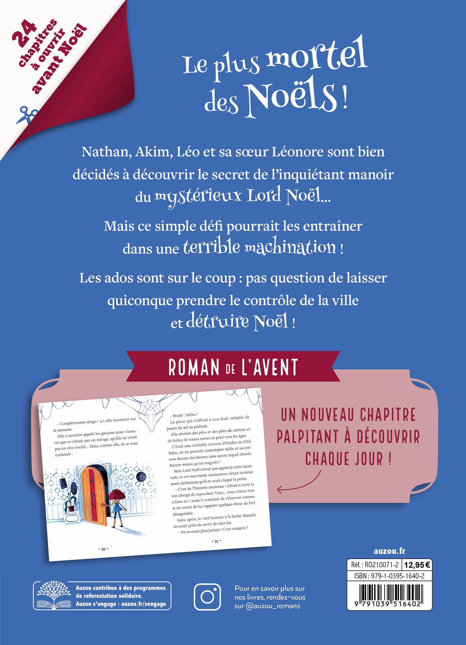 Roman De L'avent - Le Mystère De Lord Noël