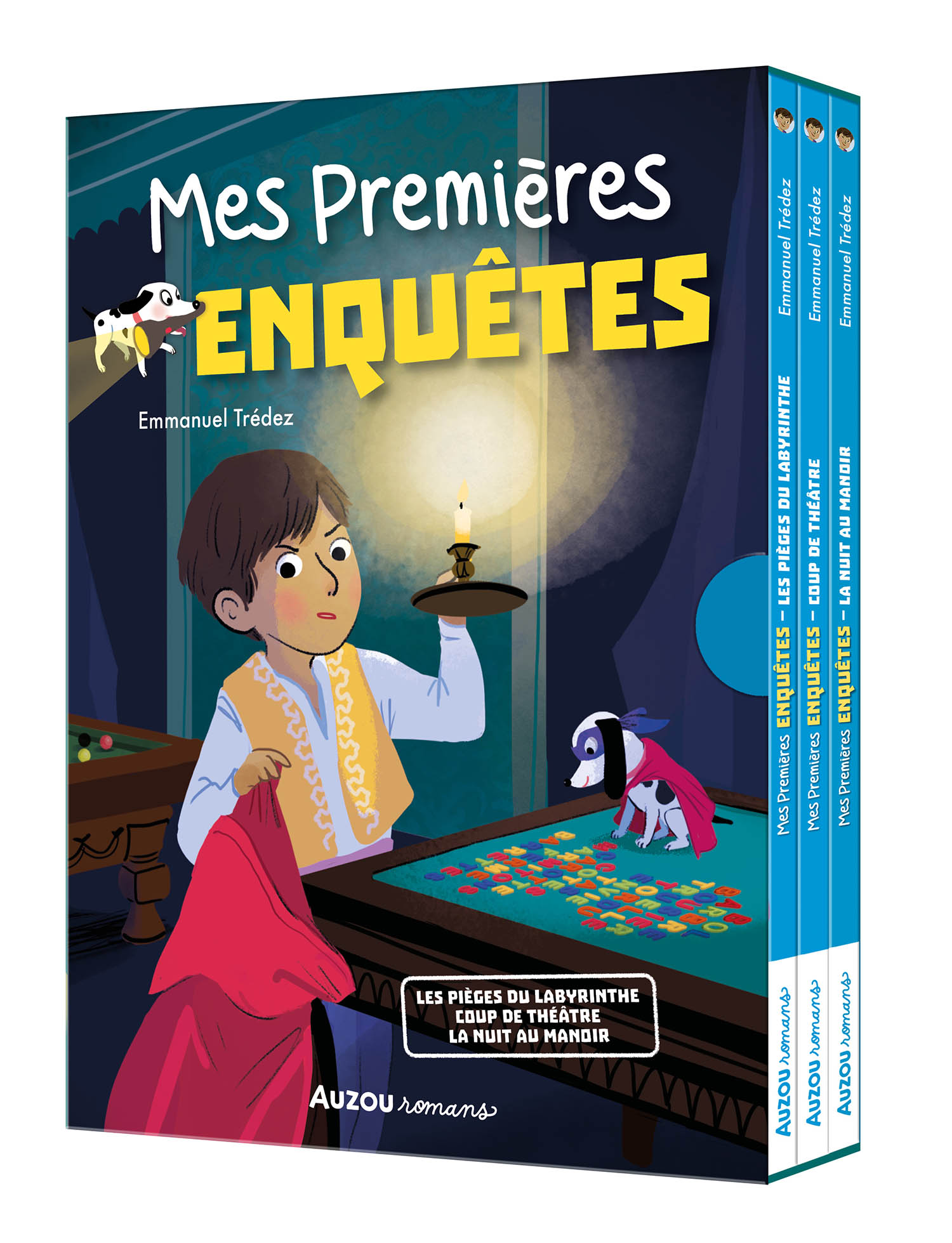 Coffret Bibliothèque 4 - Mes Premières Enquêtes - Tomes 10 À 12