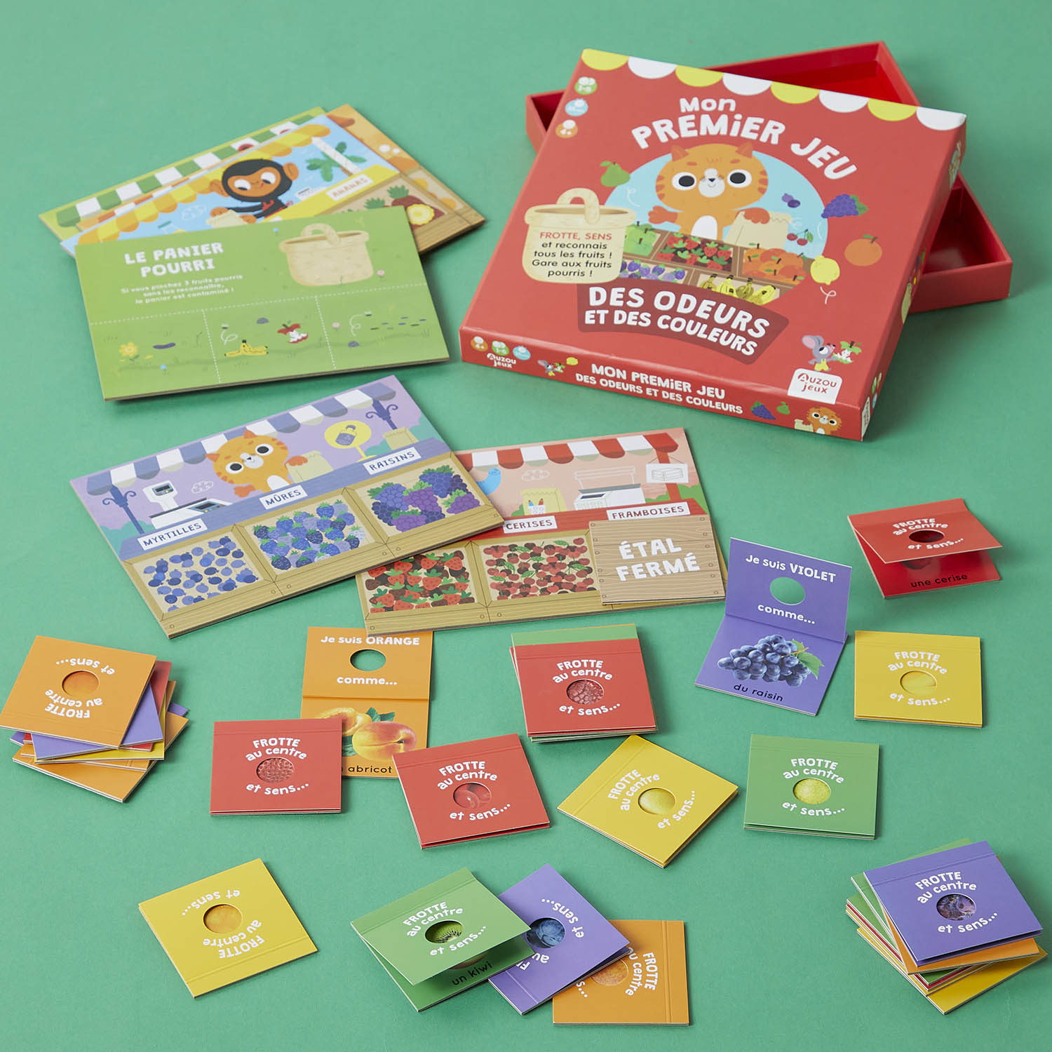 Grand Jeu - Mon Premier Jeu Des Odeurs Et Des Couleurs