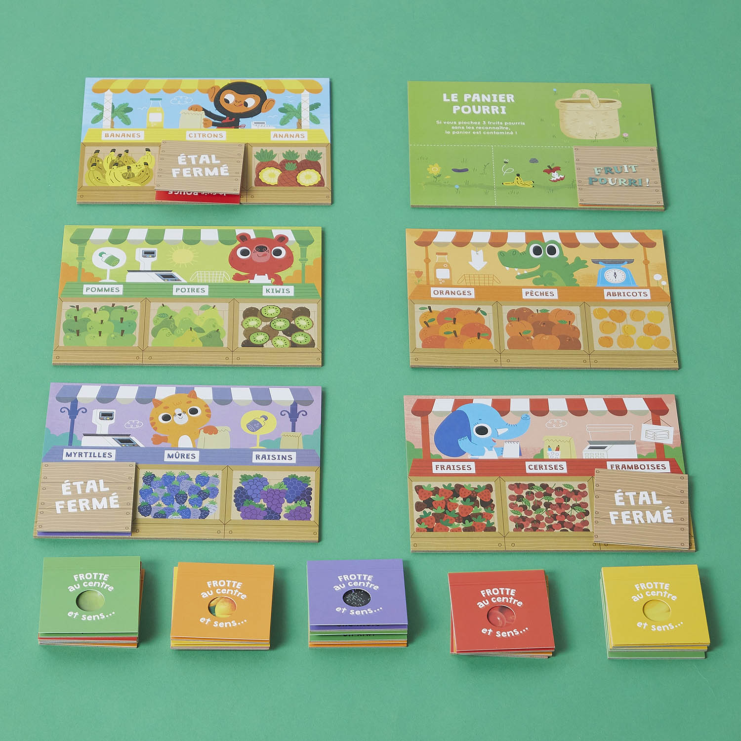 Grand Jeu - Mon Premier Jeu Des Odeurs Et Des Couleurs