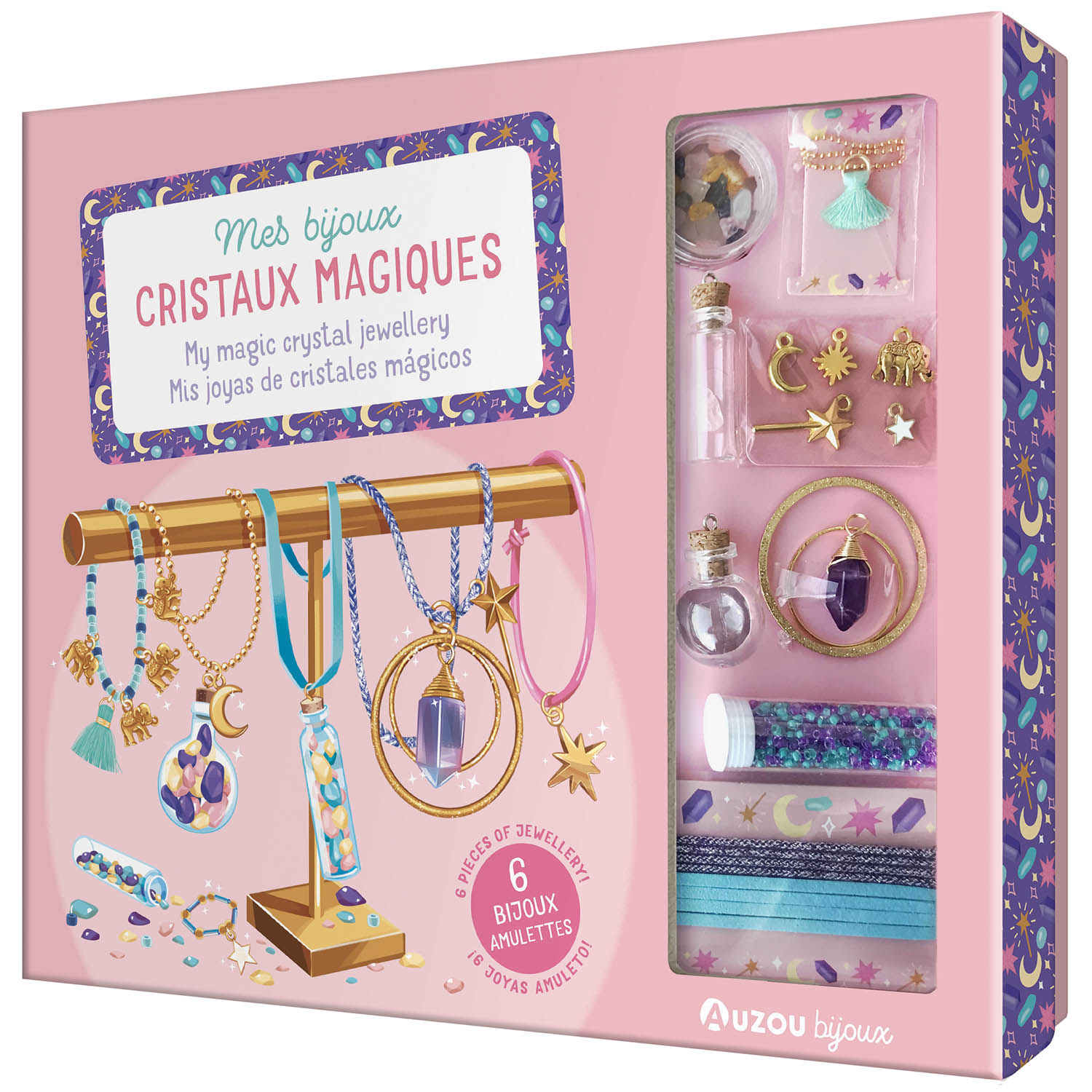 Ma Boîte À Bijoux - Mes Bijoux Cristaux Magiques Ma Boîte À Bijoux - Mes Bijoux Cristaux Magiques