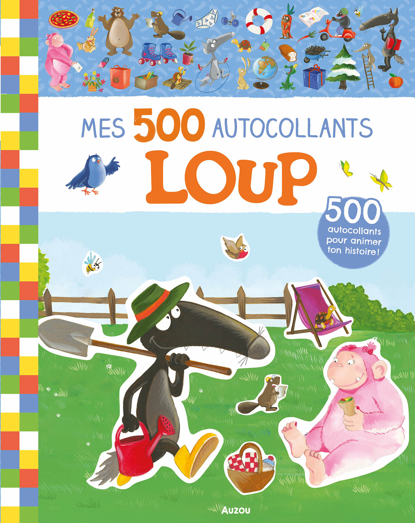 Mes Tout Premiers Autocollants - Mes 500 Autocollants Loup Mes Tout Premiers Autocollants - Mes 500 Autocollants Loup