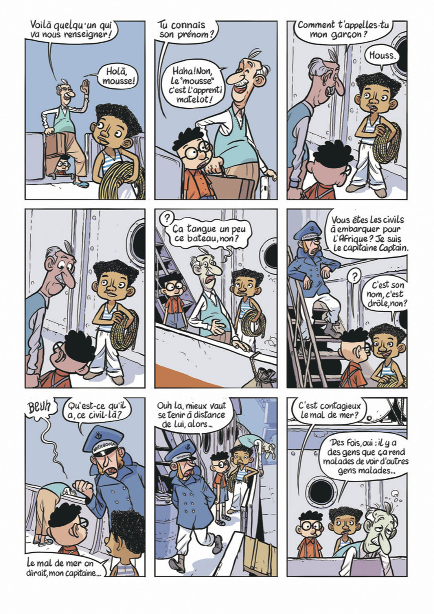 La Drôle De Guerre De Papi Et Lucien - Tome 2 - Expédition : L'atlantique ! La Drôle De Guerre De Papi Et Lucien - Tome 2 - Expédition : L'atlantique !