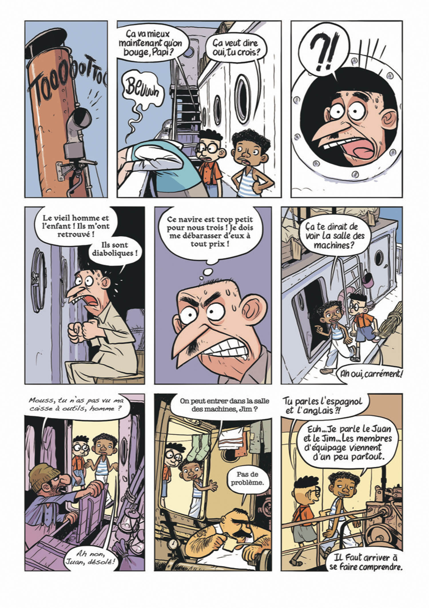 La Drôle De Guerre De Papi Et Lucien - Tome 2 - Expédition : L'atlantique ! La Drôle De Guerre De Papi Et Lucien - Tome 2 - Expédition : L'atlantique !
