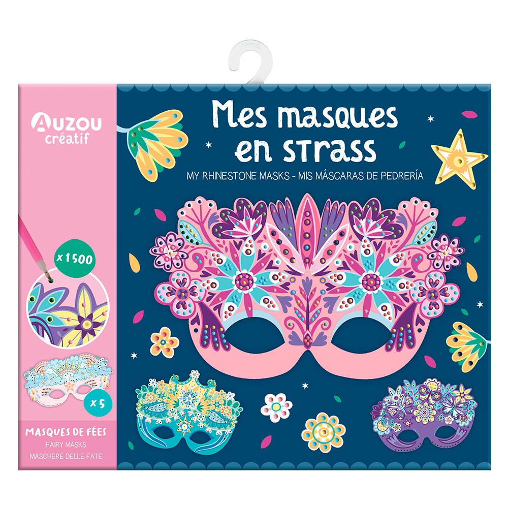 Ma Pochette D'artiste - Mes Masques En Strass Ma Pochette D'artiste - Mes Masques En Strass