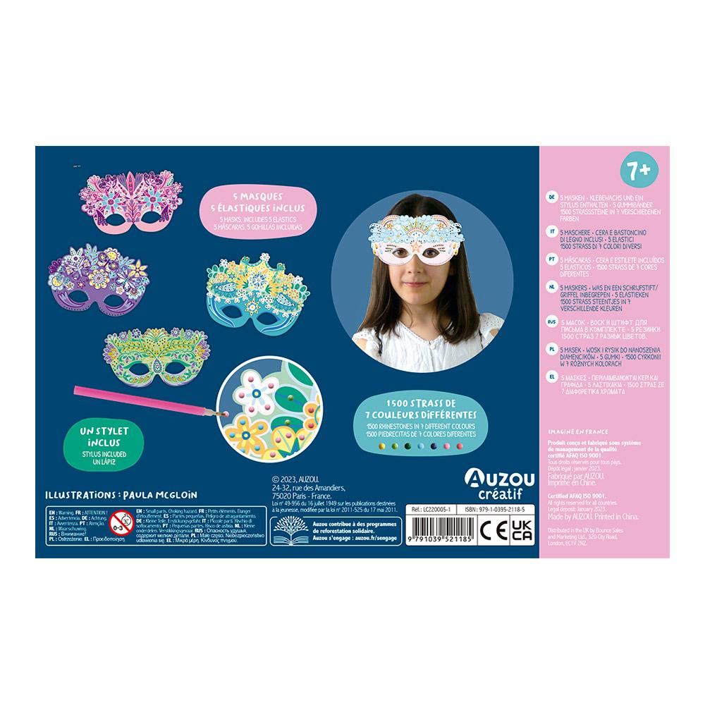 Ma Pochette D'artiste - Mes Masques En Strass Ma Pochette D'artiste - Mes Masques En Strass