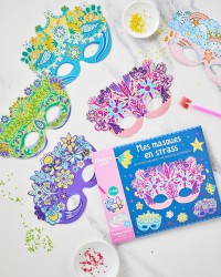 Ma Pochette D'artiste - Mes Masques En Strass Ma Pochette D'artiste - Mes Masques En Strass