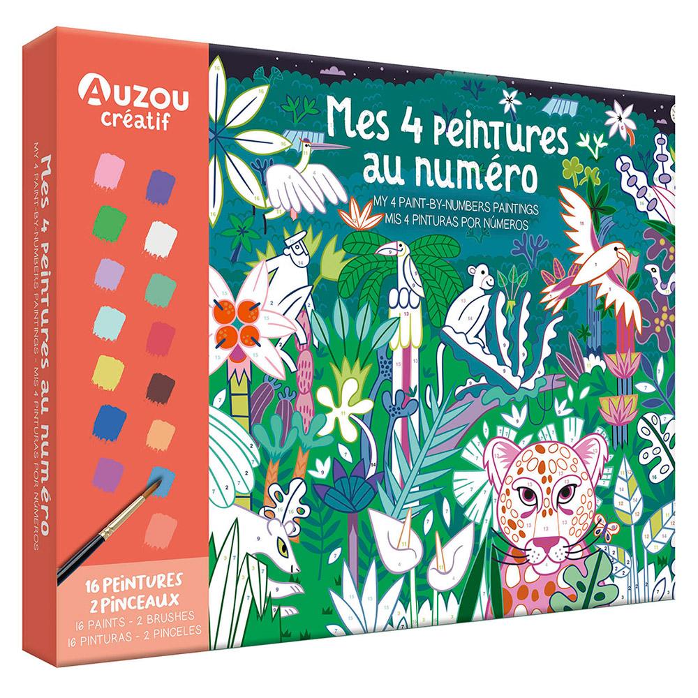 Mon Coffret D'artiste - Mes 4 Peintures Au Numéro