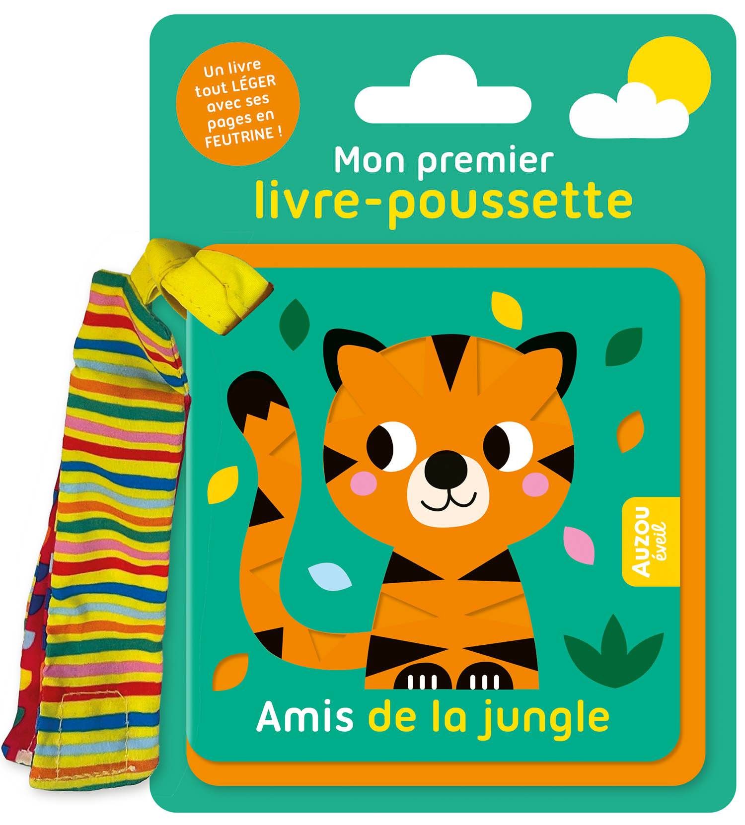 Mon Premier Livre-Poussette - Amis De La Jungle Mon Premier Livre-Poussette - Amis De La Jungle