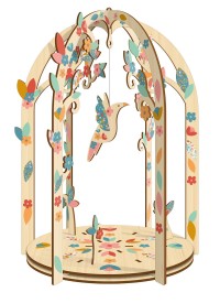 Mon Coffret D'artiste - Mon Joli Porte-Bijoux En Bois