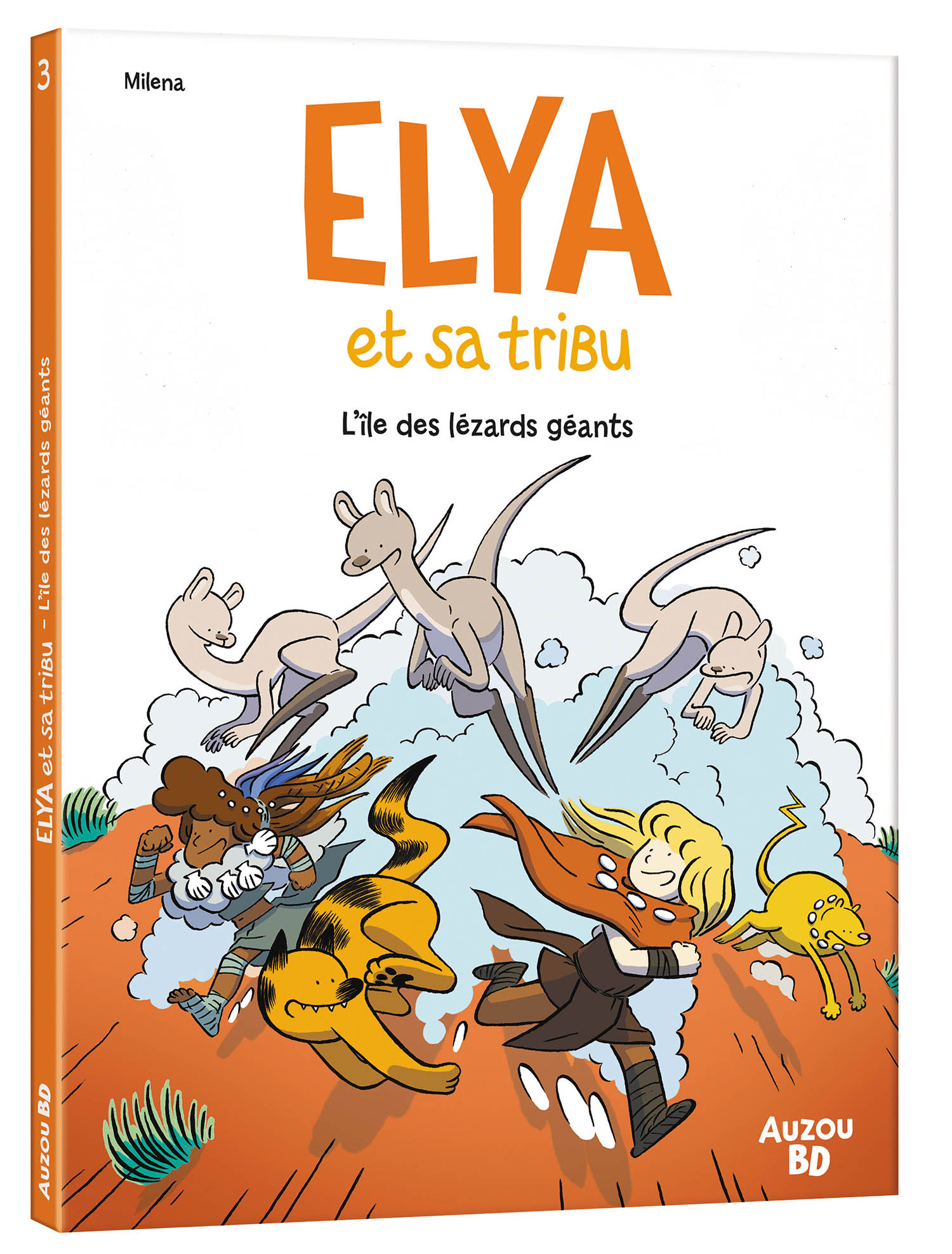 Elya Et Sa Tribu  - Tome 3 - L’île Des Lézards Géants
