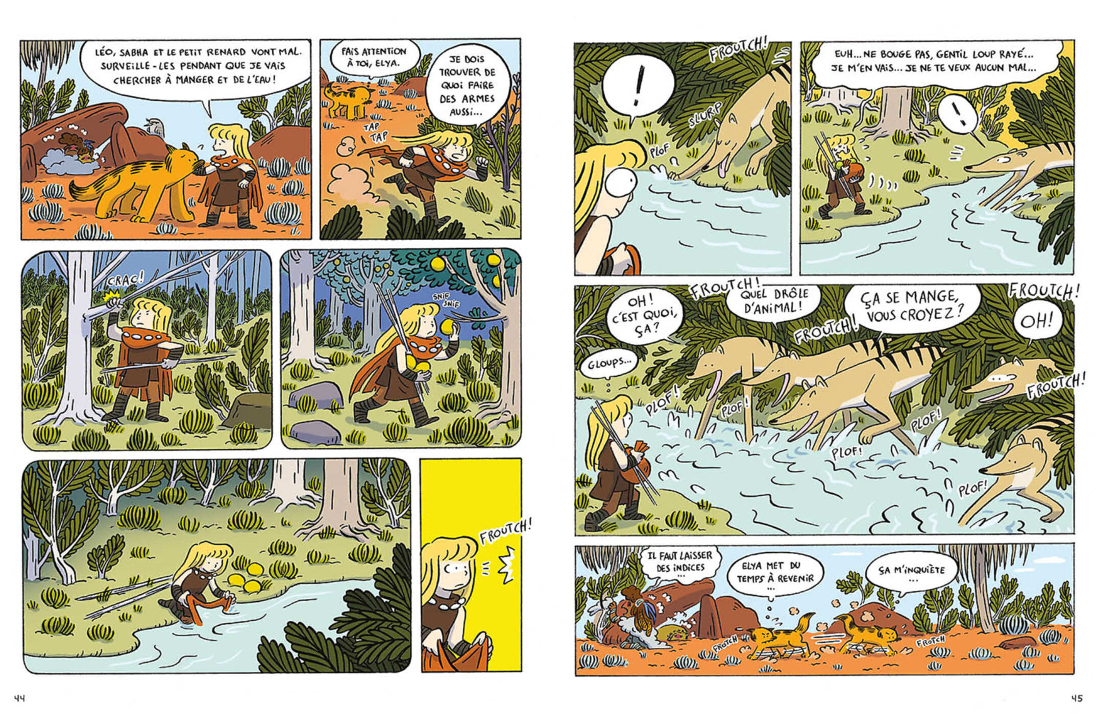Elya Et Sa Tribu  - Tome 3 - L’île Des Lézards Géants