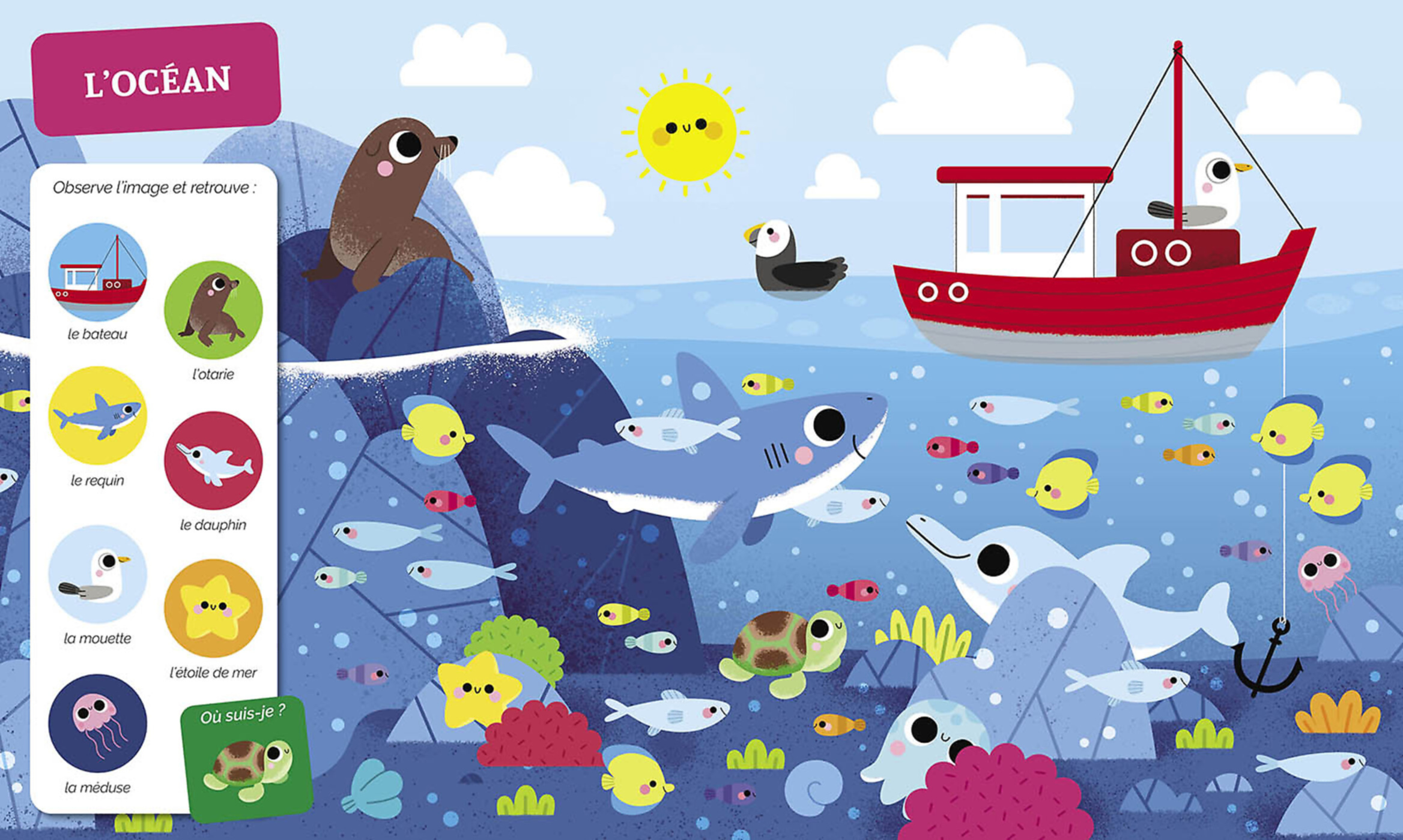 Cherche Et Trouve Des Tout-Petits - Tous À L'eau !