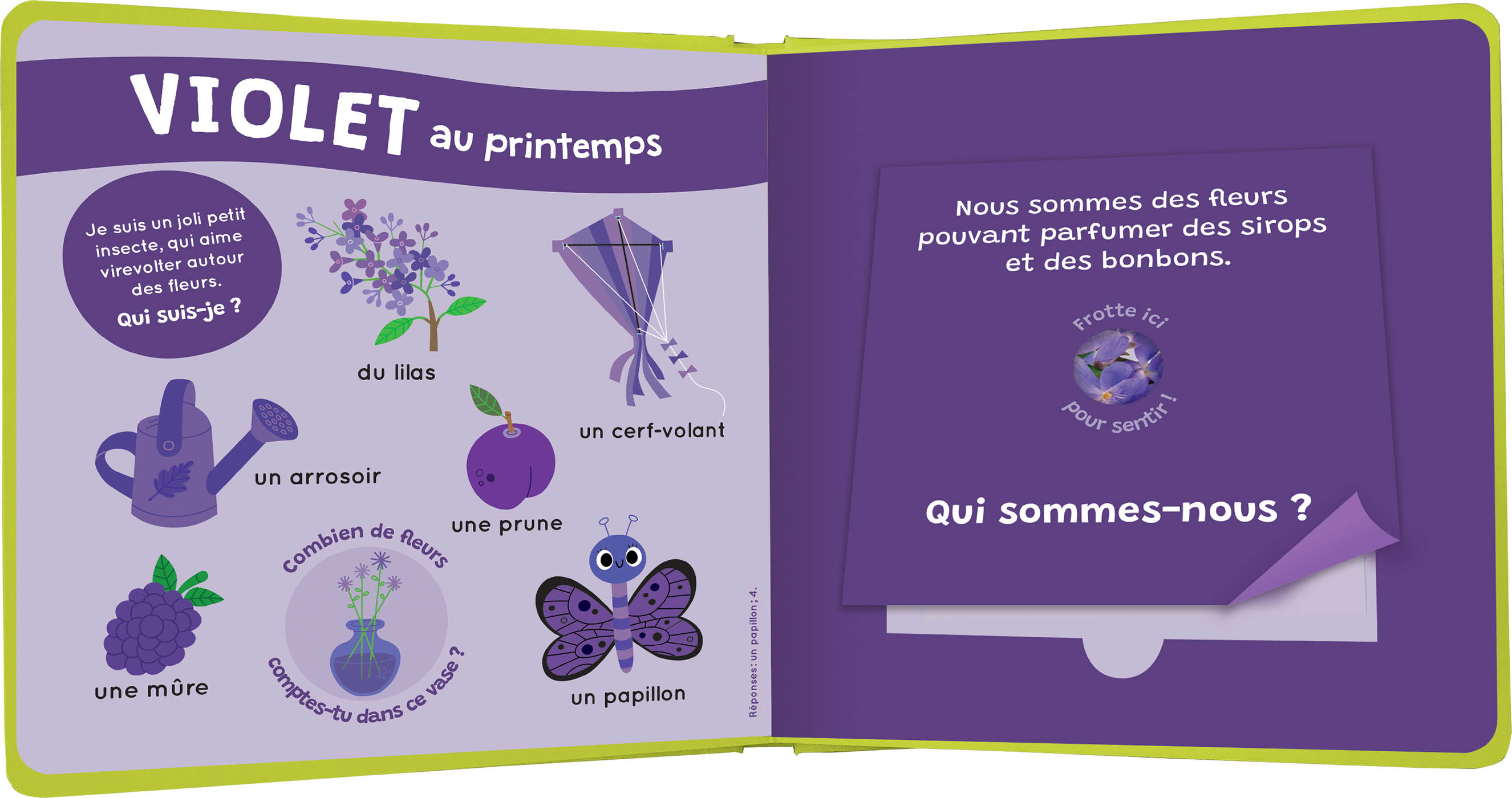 Mon Livre Des Odeurs Et Des Couleurs - Les Saisons