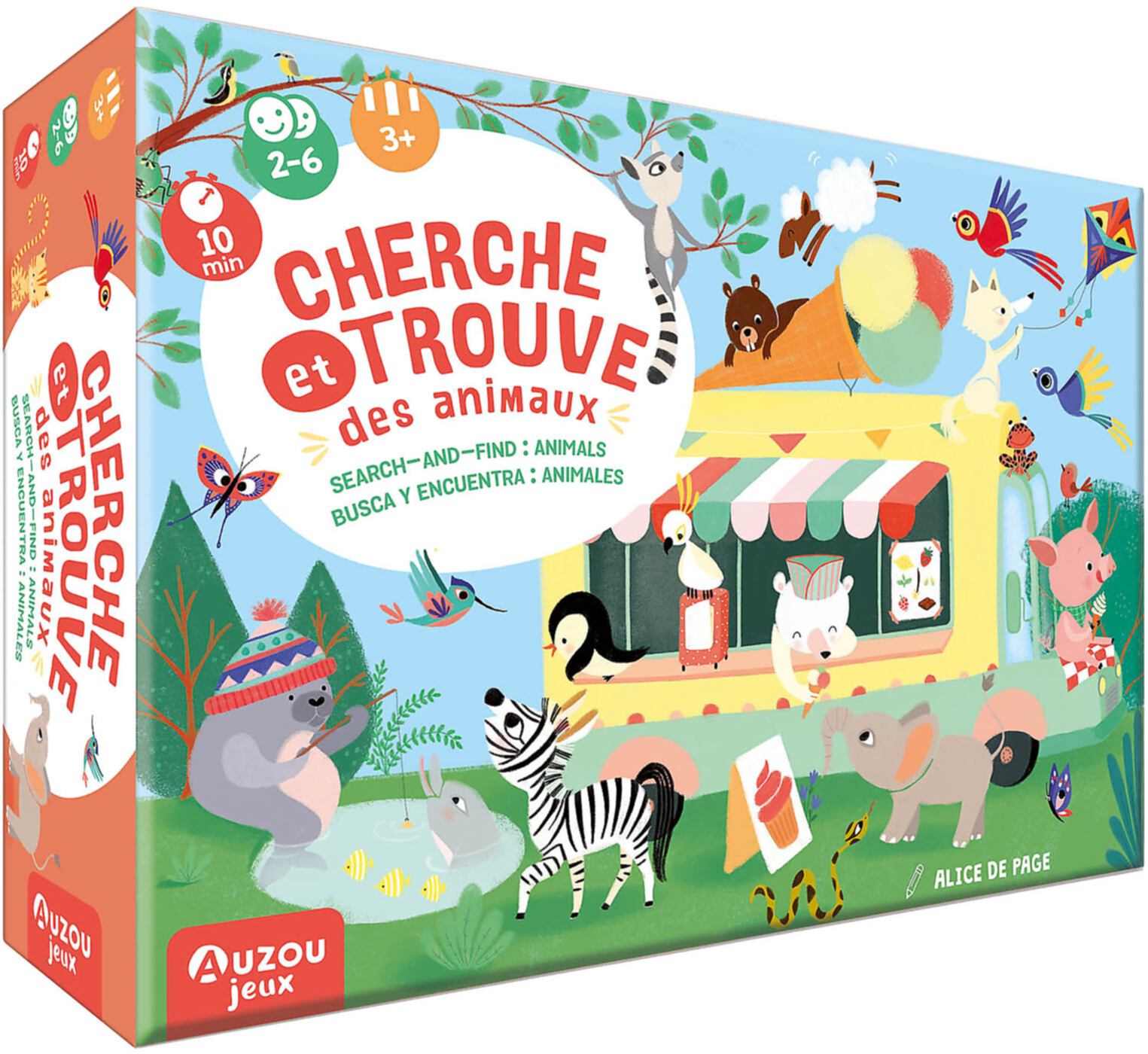 P'tit Jeu - Cherche Et Trouve - Les Animaux
