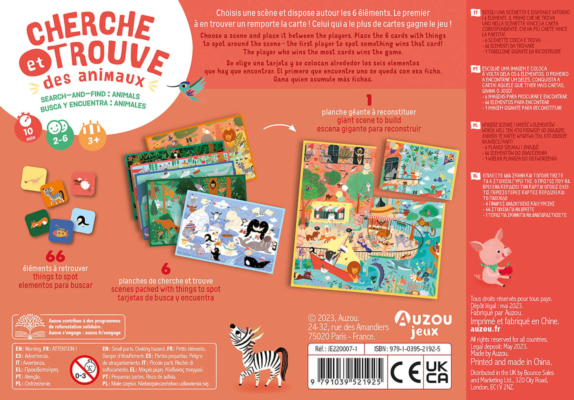 P'tit Jeu - Cherche Et Trouve - Les Animaux
