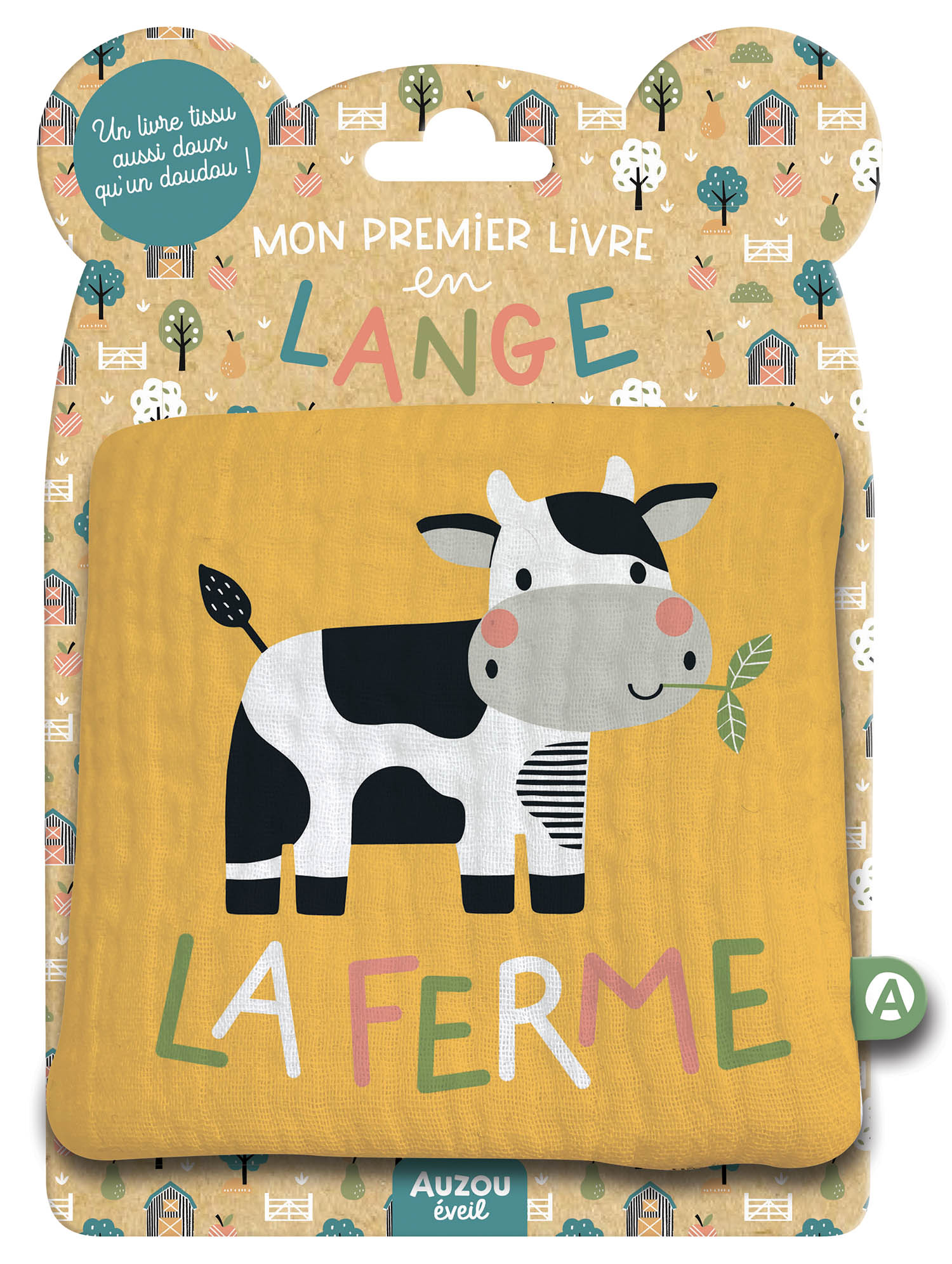 Mon Premier Livre Tissu En Lange - La Ferme