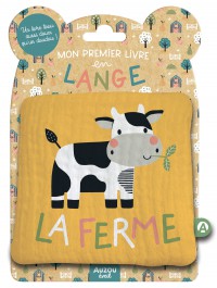 Mon premier livre tissu en lange - La ferme