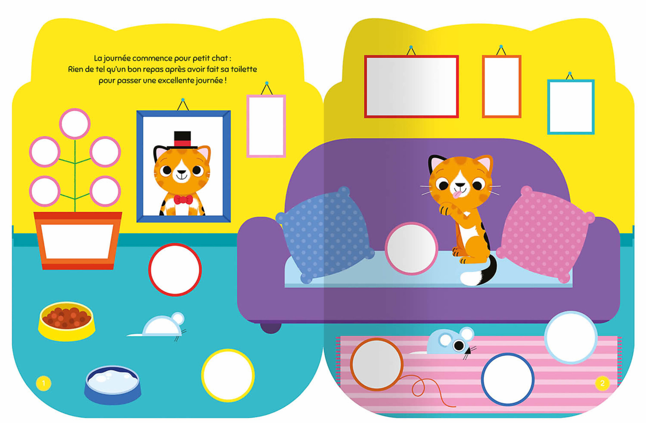 Gommettes Formes - L'aventure De Petit Chat