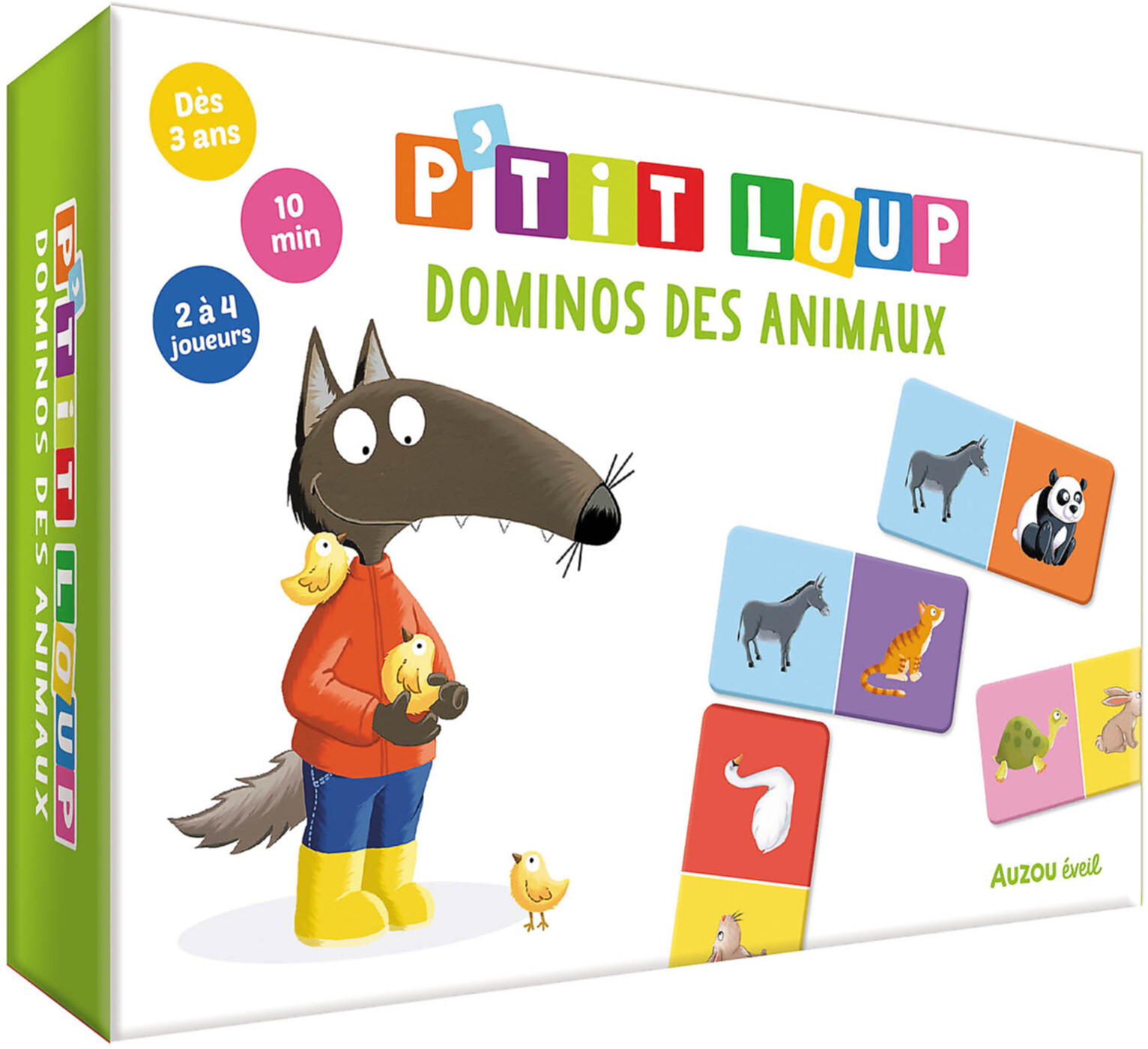 P'tit Jeu - P'tit Loup - Dominos Des Animaux