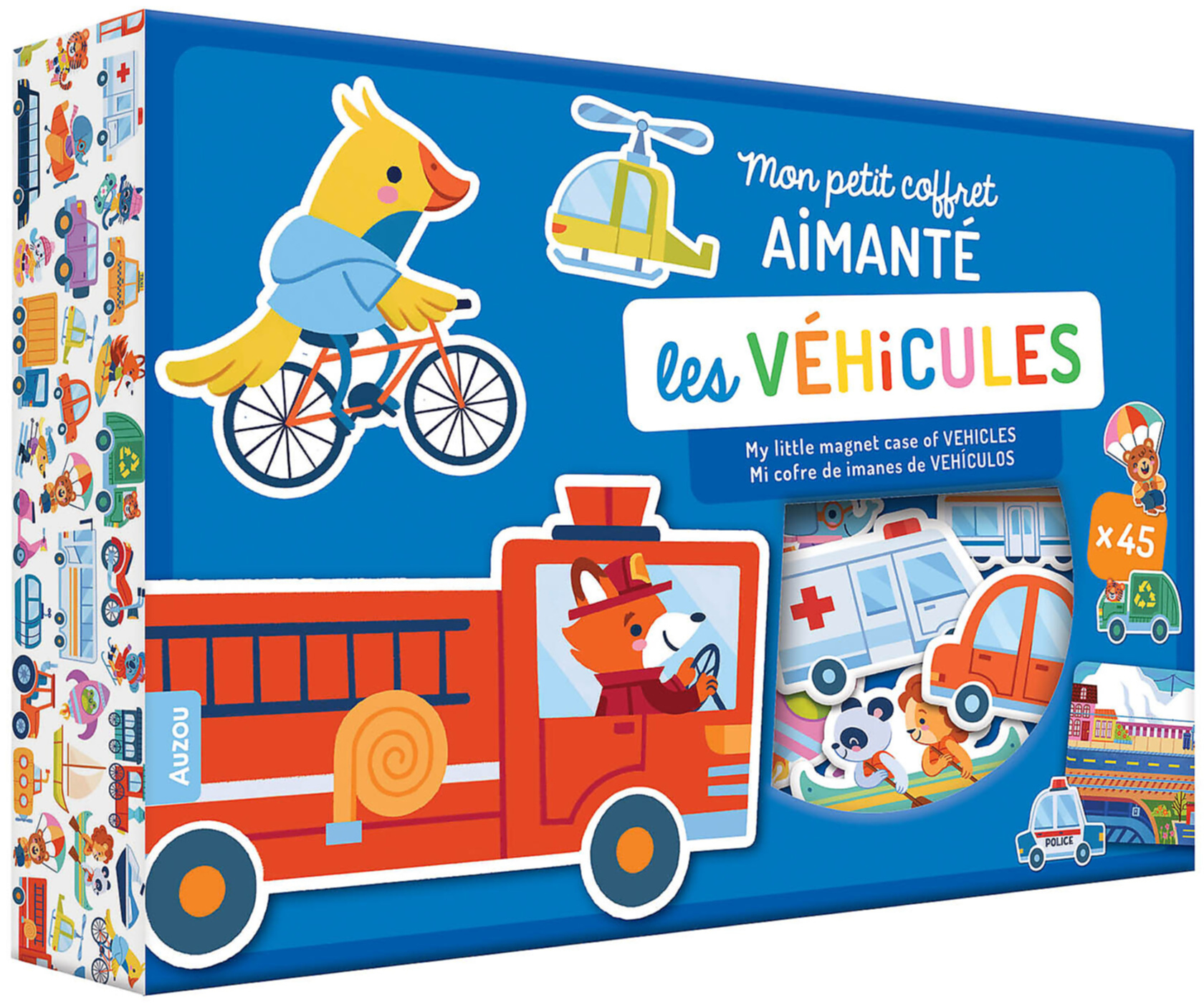 Mon Petit Coffret Aimanté - Les Véhicules Mon Petit Coffret Aimanté - Les Véhicules