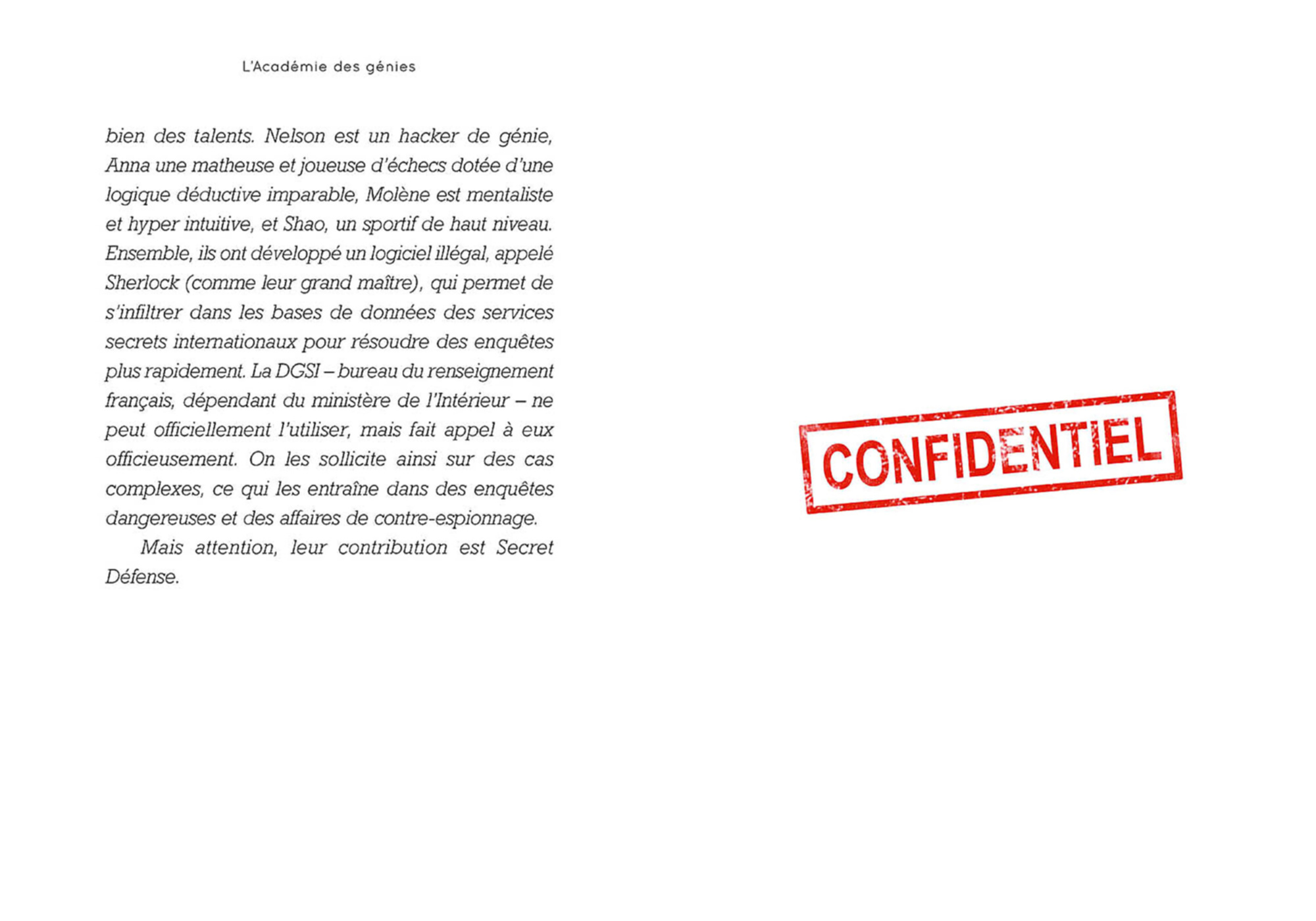 L’académie Des Génies - Alerte Enlèvement L’académie Des Génies - Alerte Enlèvement