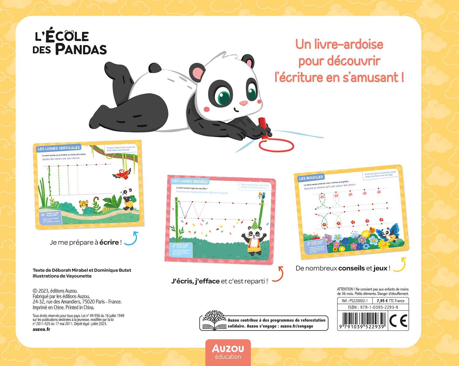 L'école Des Pandas - Mes Premiers Tracés