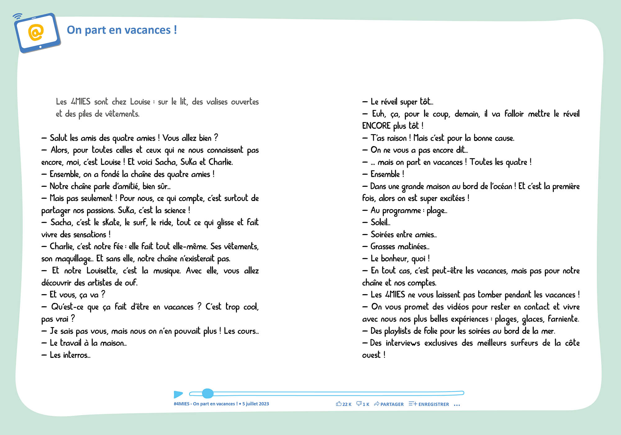 Les Influenceuses - Les #4Mies En Vacances !